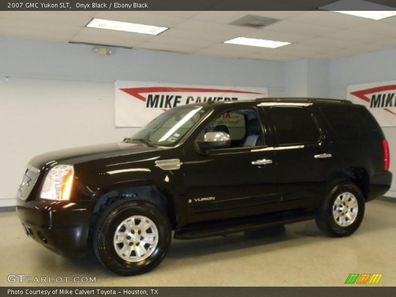 Onyx Black / Ebony Black 2007 GMC Yukon SLT