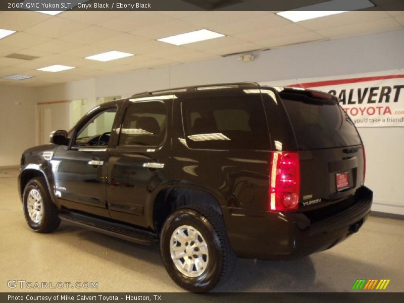 Onyx Black / Ebony Black 2007 GMC Yukon SLT