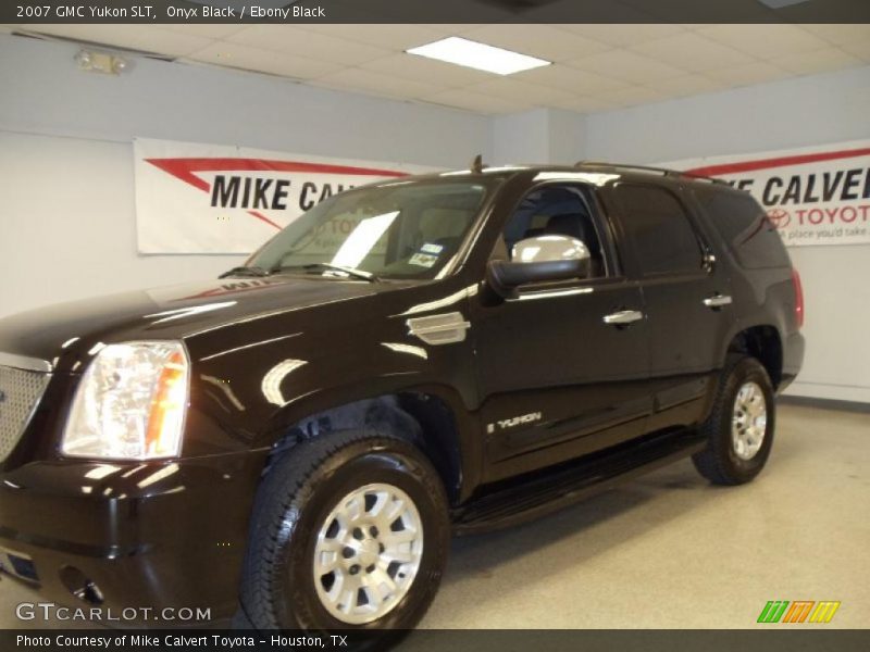 Onyx Black / Ebony Black 2007 GMC Yukon SLT