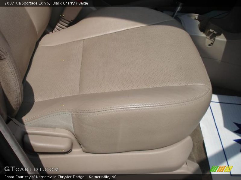 Black Cherry / Beige 2007 Kia Sportage EX V6
