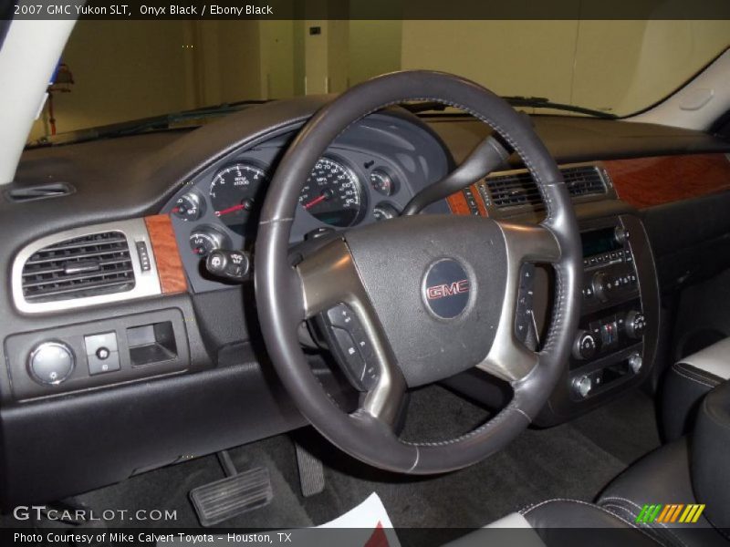 Onyx Black / Ebony Black 2007 GMC Yukon SLT