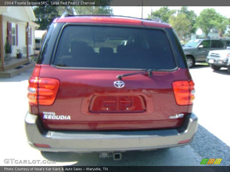 Salsa Red Pearl / Charcoal 2004 Toyota Sequoia SR5