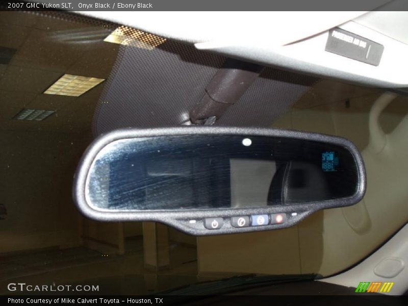 Onyx Black / Ebony Black 2007 GMC Yukon SLT