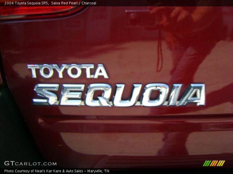 Salsa Red Pearl / Charcoal 2004 Toyota Sequoia SR5