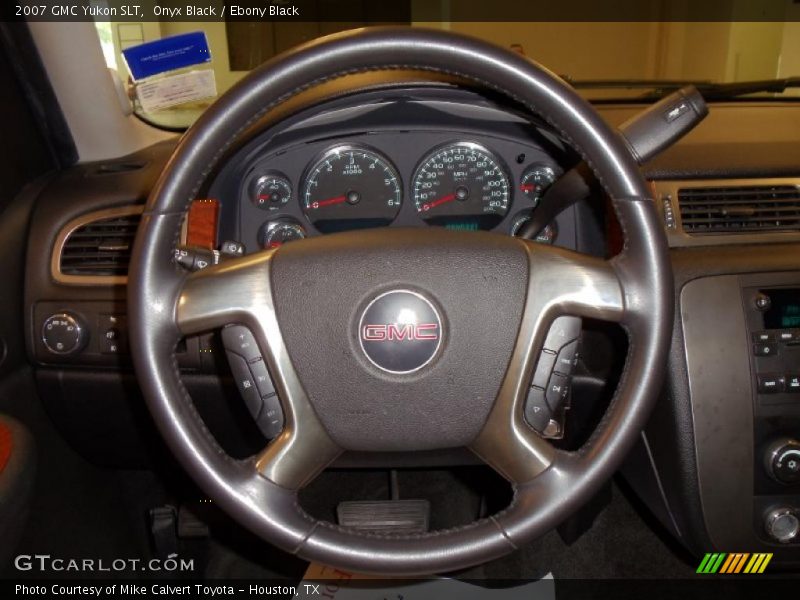 Onyx Black / Ebony Black 2007 GMC Yukon SLT