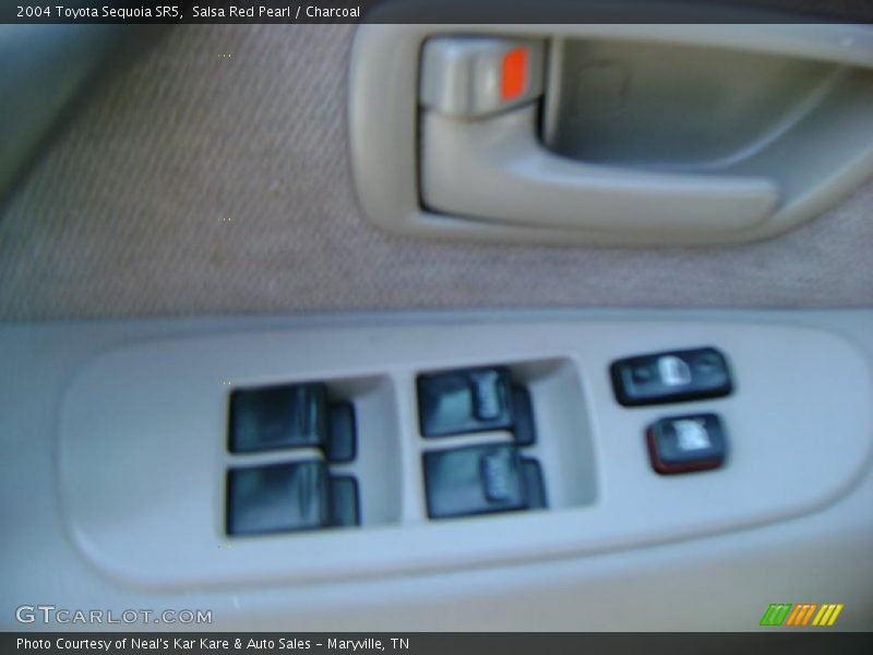Salsa Red Pearl / Charcoal 2004 Toyota Sequoia SR5