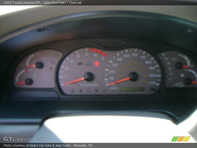 Salsa Red Pearl / Charcoal 2004 Toyota Sequoia SR5