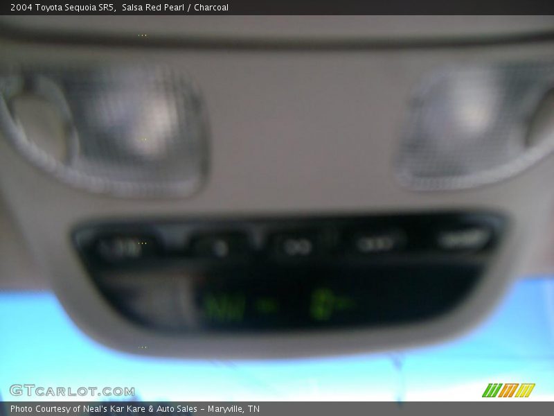 Salsa Red Pearl / Charcoal 2004 Toyota Sequoia SR5