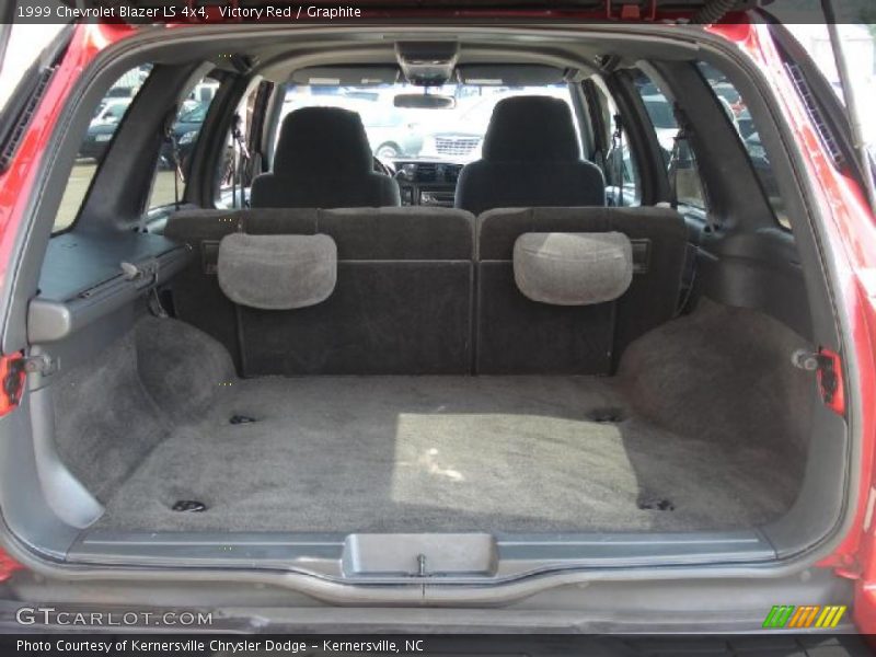 Victory Red / Graphite 1999 Chevrolet Blazer LS 4x4