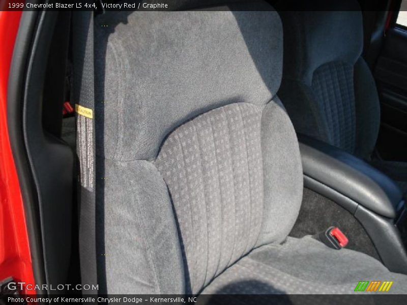 Victory Red / Graphite 1999 Chevrolet Blazer LS 4x4