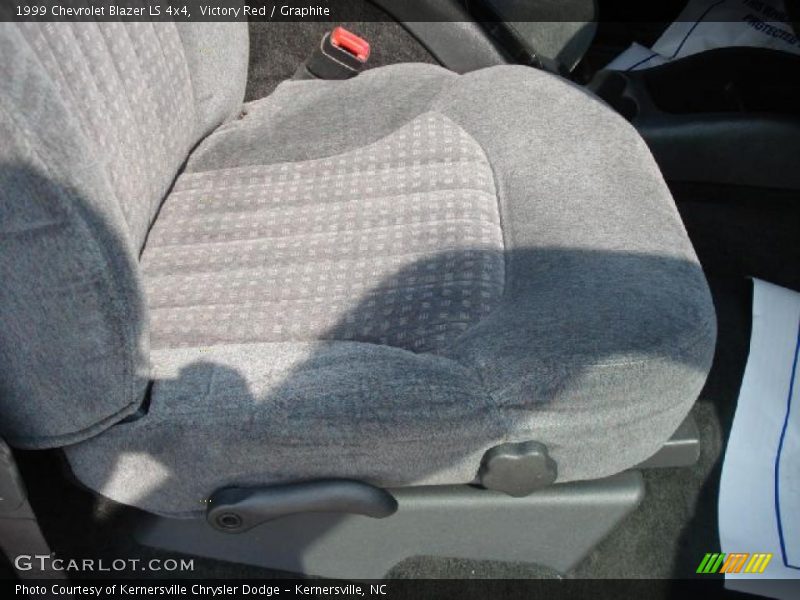 Victory Red / Graphite 1999 Chevrolet Blazer LS 4x4