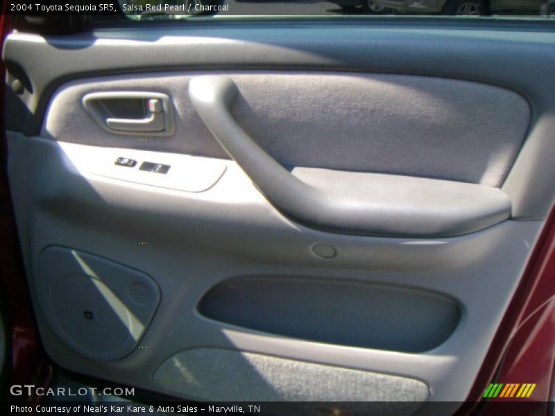 Salsa Red Pearl / Charcoal 2004 Toyota Sequoia SR5