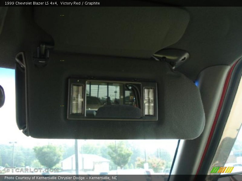 Victory Red / Graphite 1999 Chevrolet Blazer LS 4x4