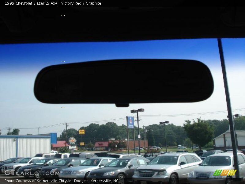 Victory Red / Graphite 1999 Chevrolet Blazer LS 4x4