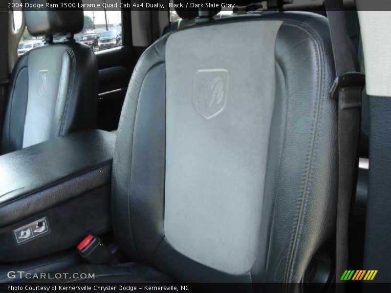 Black / Dark Slate Gray 2004 Dodge Ram 3500 Laramie Quad Cab 4x4 Dually