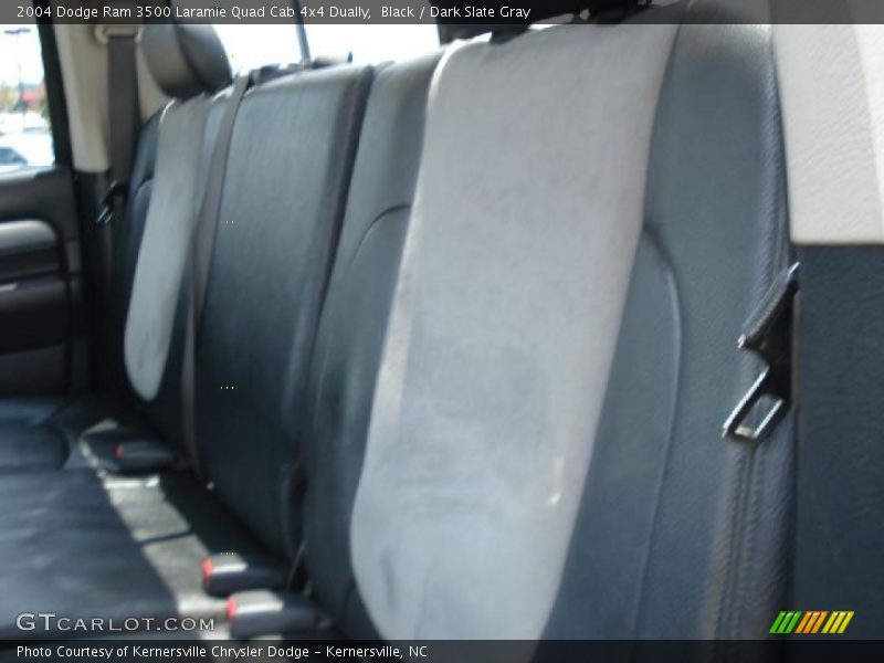 Black / Dark Slate Gray 2004 Dodge Ram 3500 Laramie Quad Cab 4x4 Dually