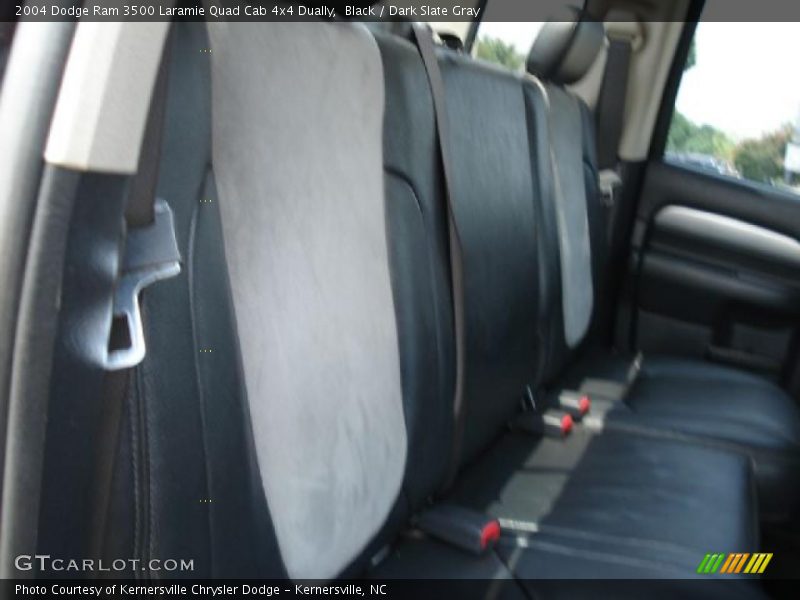 Black / Dark Slate Gray 2004 Dodge Ram 3500 Laramie Quad Cab 4x4 Dually