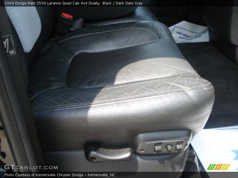 Black / Dark Slate Gray 2004 Dodge Ram 3500 Laramie Quad Cab 4x4 Dually