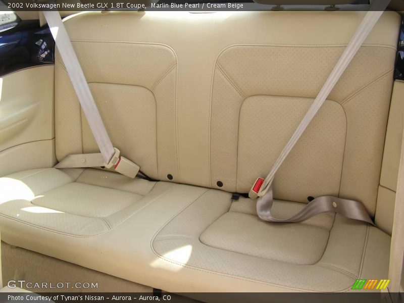 Marlin Blue Pearl / Cream Beige 2002 Volkswagen New Beetle GLX 1.8T Coupe