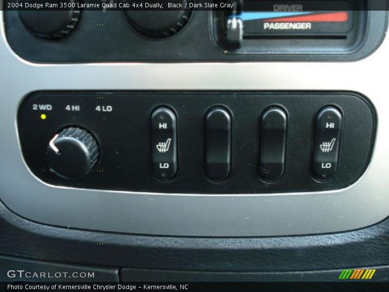 Black / Dark Slate Gray 2004 Dodge Ram 3500 Laramie Quad Cab 4x4 Dually