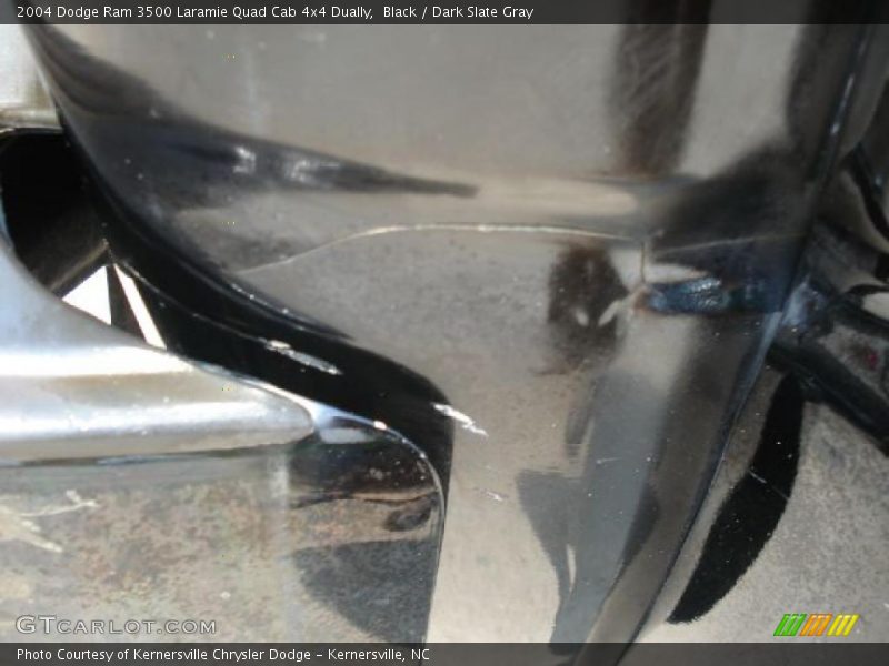 Black / Dark Slate Gray 2004 Dodge Ram 3500 Laramie Quad Cab 4x4 Dually