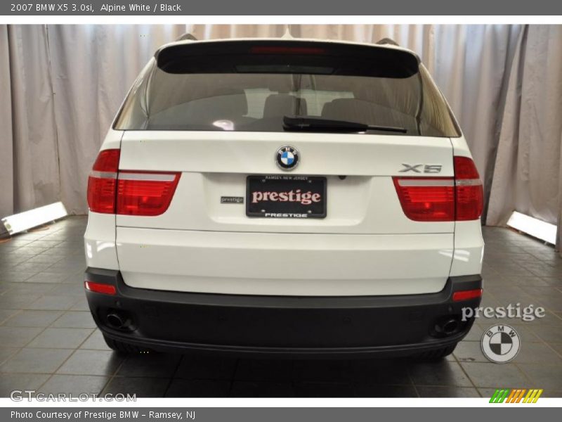 Alpine White / Black 2007 BMW X5 3.0si