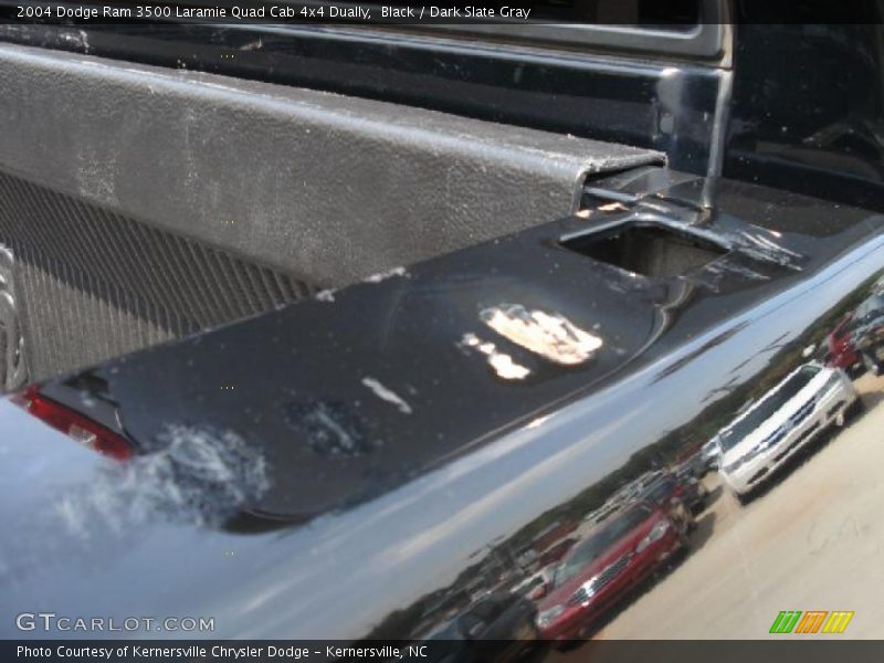 Black / Dark Slate Gray 2004 Dodge Ram 3500 Laramie Quad Cab 4x4 Dually