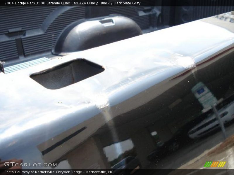 Black / Dark Slate Gray 2004 Dodge Ram 3500 Laramie Quad Cab 4x4 Dually