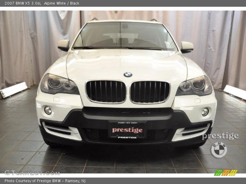 Alpine White / Black 2007 BMW X5 3.0si