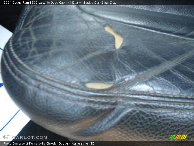 Black / Dark Slate Gray 2004 Dodge Ram 3500 Laramie Quad Cab 4x4 Dually