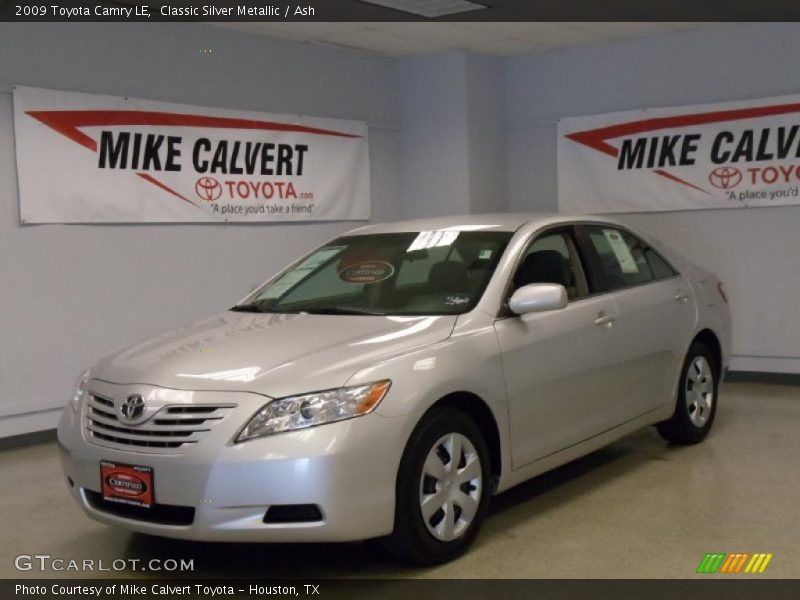Classic Silver Metallic / Ash 2009 Toyota Camry LE