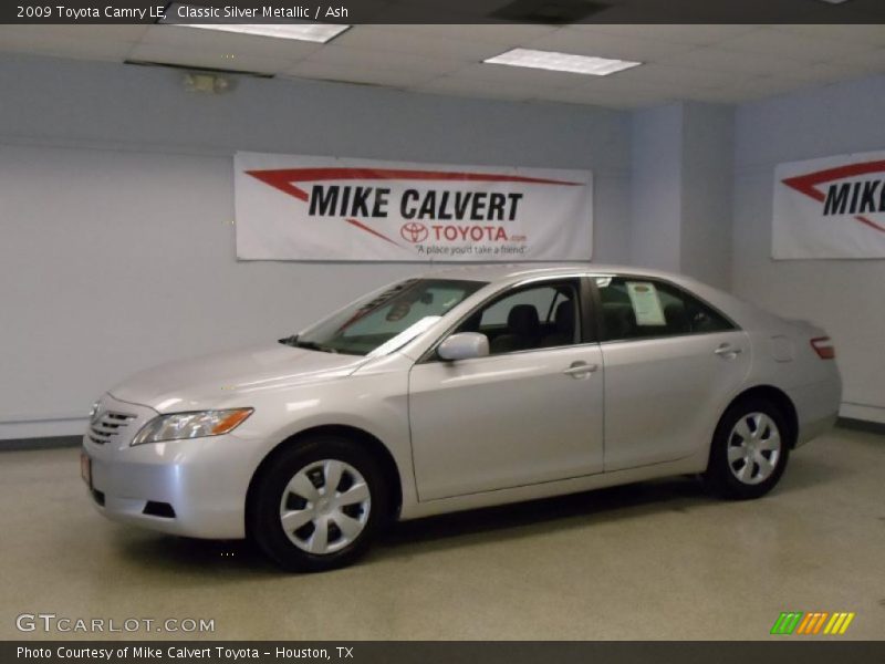 Classic Silver Metallic / Ash 2009 Toyota Camry LE