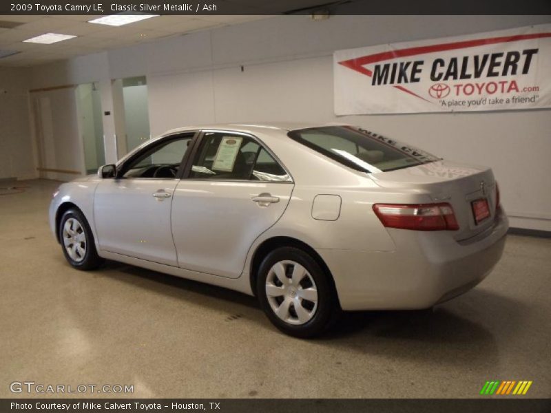Classic Silver Metallic / Ash 2009 Toyota Camry LE