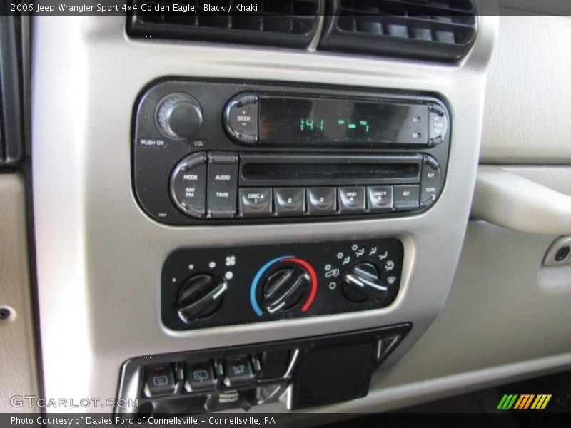 Black / Khaki 2006 Jeep Wrangler Sport 4x4 Golden Eagle