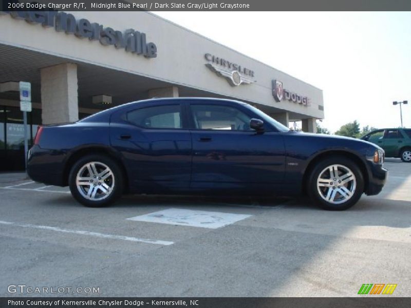 Midnight Blue Pearl / Dark Slate Gray/Light Graystone 2006 Dodge Charger R/T