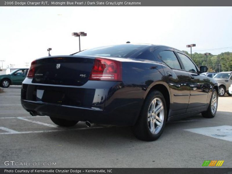 Midnight Blue Pearl / Dark Slate Gray/Light Graystone 2006 Dodge Charger R/T