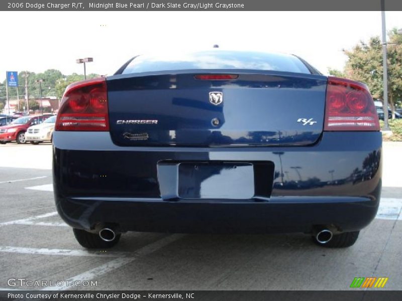 Midnight Blue Pearl / Dark Slate Gray/Light Graystone 2006 Dodge Charger R/T