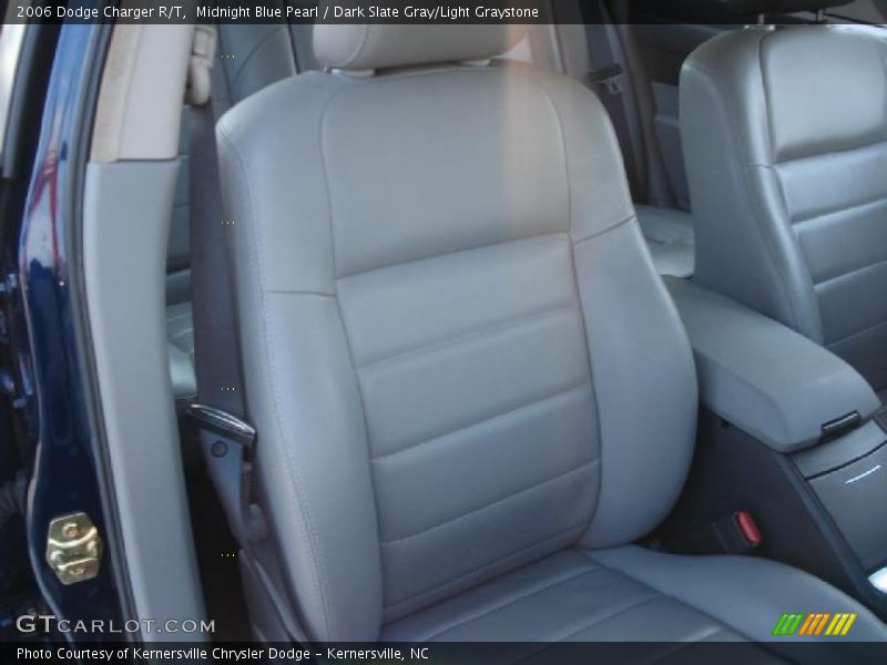 Midnight Blue Pearl / Dark Slate Gray/Light Graystone 2006 Dodge Charger R/T