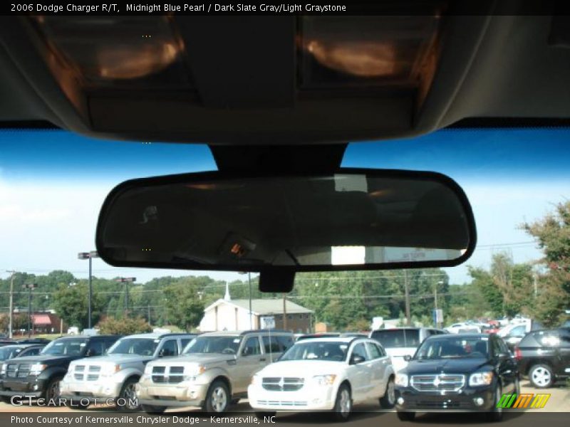 Midnight Blue Pearl / Dark Slate Gray/Light Graystone 2006 Dodge Charger R/T