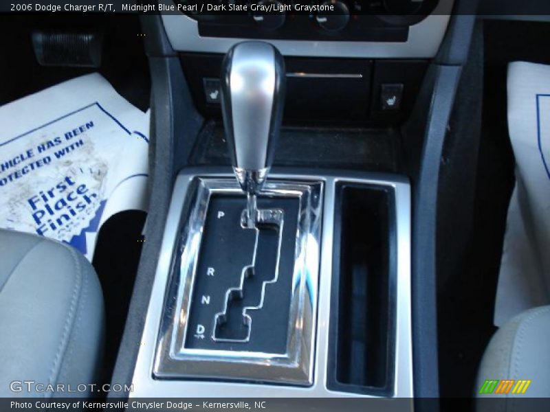 Midnight Blue Pearl / Dark Slate Gray/Light Graystone 2006 Dodge Charger R/T