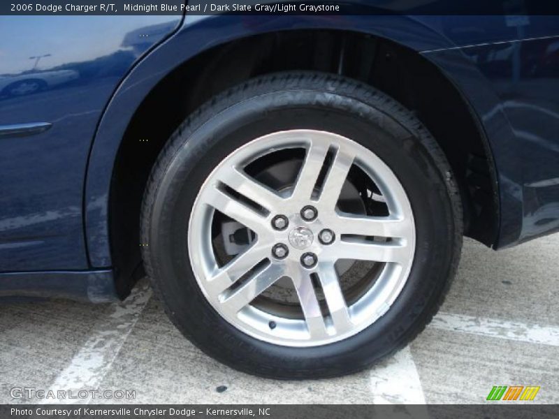Midnight Blue Pearl / Dark Slate Gray/Light Graystone 2006 Dodge Charger R/T