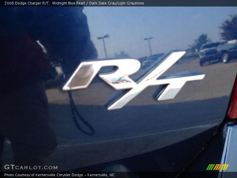 Midnight Blue Pearl / Dark Slate Gray/Light Graystone 2006 Dodge Charger R/T
