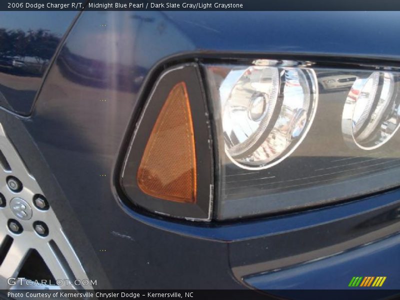 Midnight Blue Pearl / Dark Slate Gray/Light Graystone 2006 Dodge Charger R/T