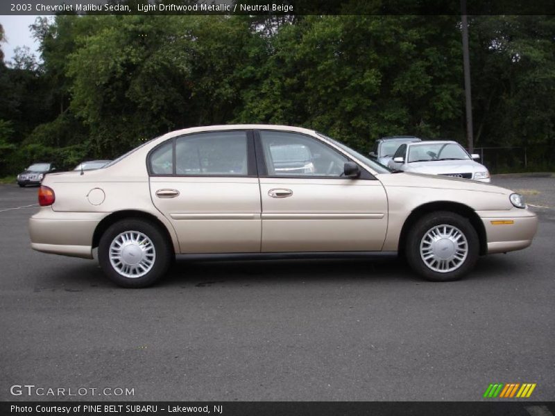 Light Driftwood Metallic / Neutral Beige 2003 Chevrolet Malibu Sedan