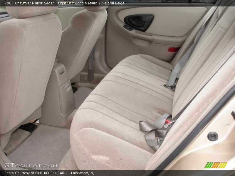 Light Driftwood Metallic / Neutral Beige 2003 Chevrolet Malibu Sedan