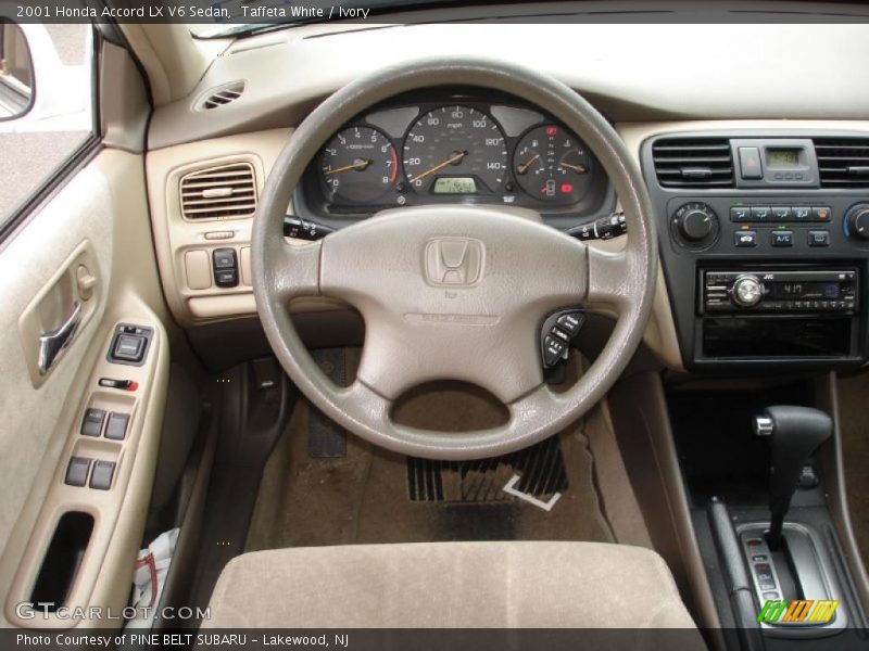 Taffeta White / Ivory 2001 Honda Accord LX V6 Sedan