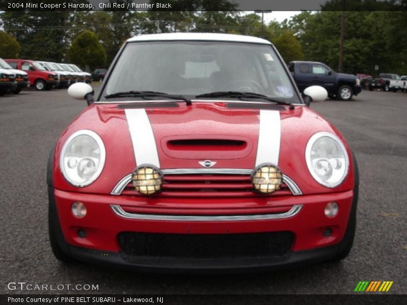 Chili Red / Panther Black 2004 Mini Cooper S Hardtop