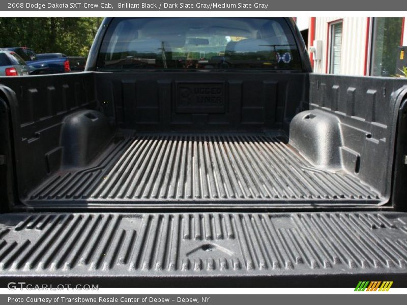 Brilliant Black / Dark Slate Gray/Medium Slate Gray 2008 Dodge Dakota SXT Crew Cab