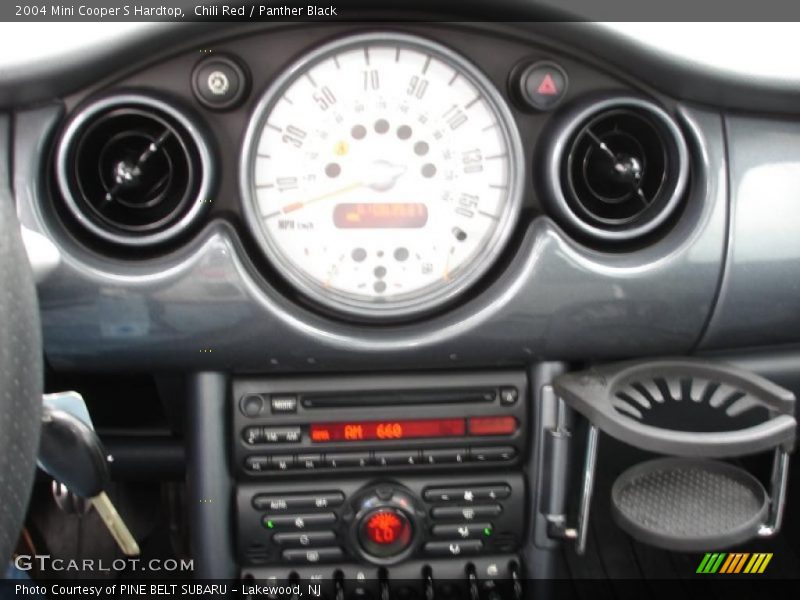 Chili Red / Panther Black 2004 Mini Cooper S Hardtop