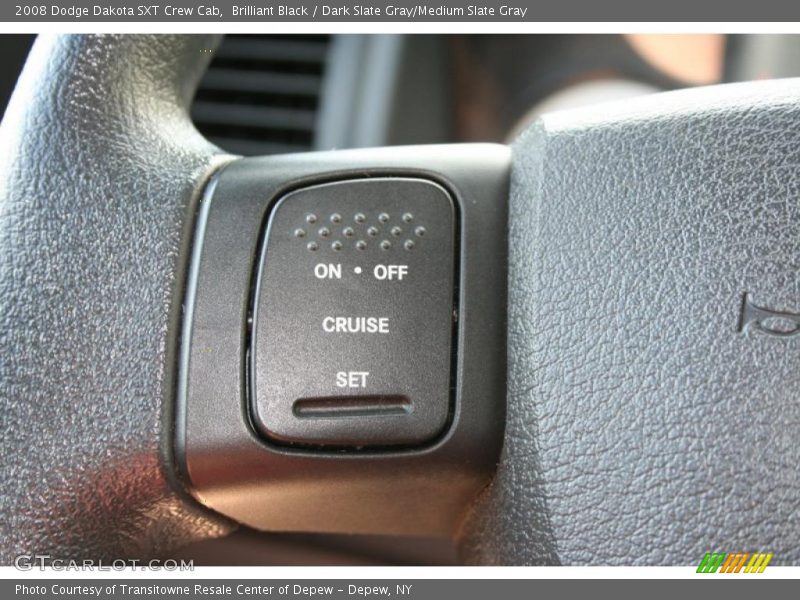 Brilliant Black / Dark Slate Gray/Medium Slate Gray 2008 Dodge Dakota SXT Crew Cab